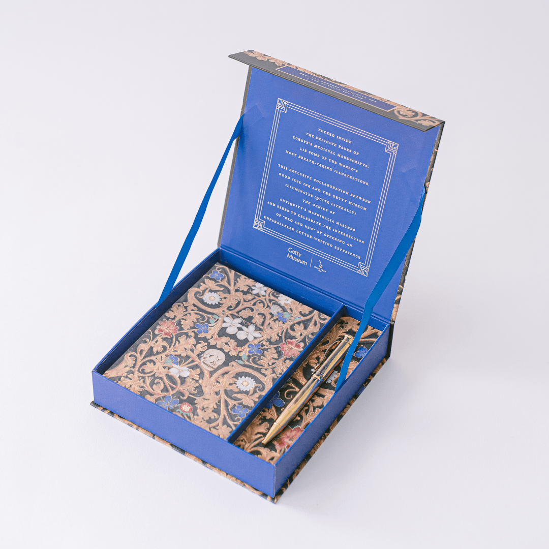 Skull Illumination Luxury Stationery Set - Getty Museum Limited Edition - Maison and Mer