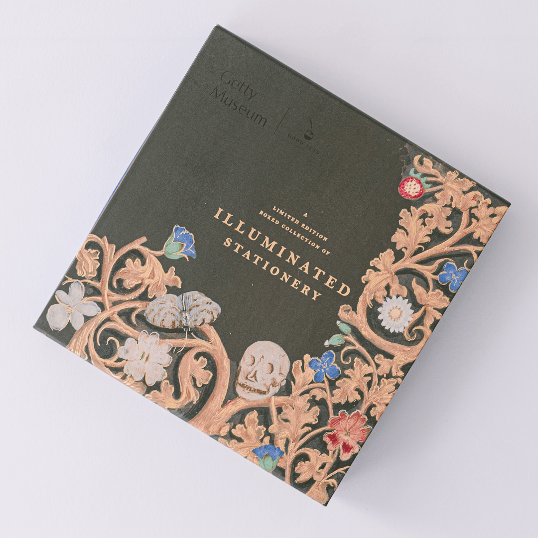 Skull Illumination Luxury Stationery Set - Getty Museum Limited Edition - Maison and Mer
