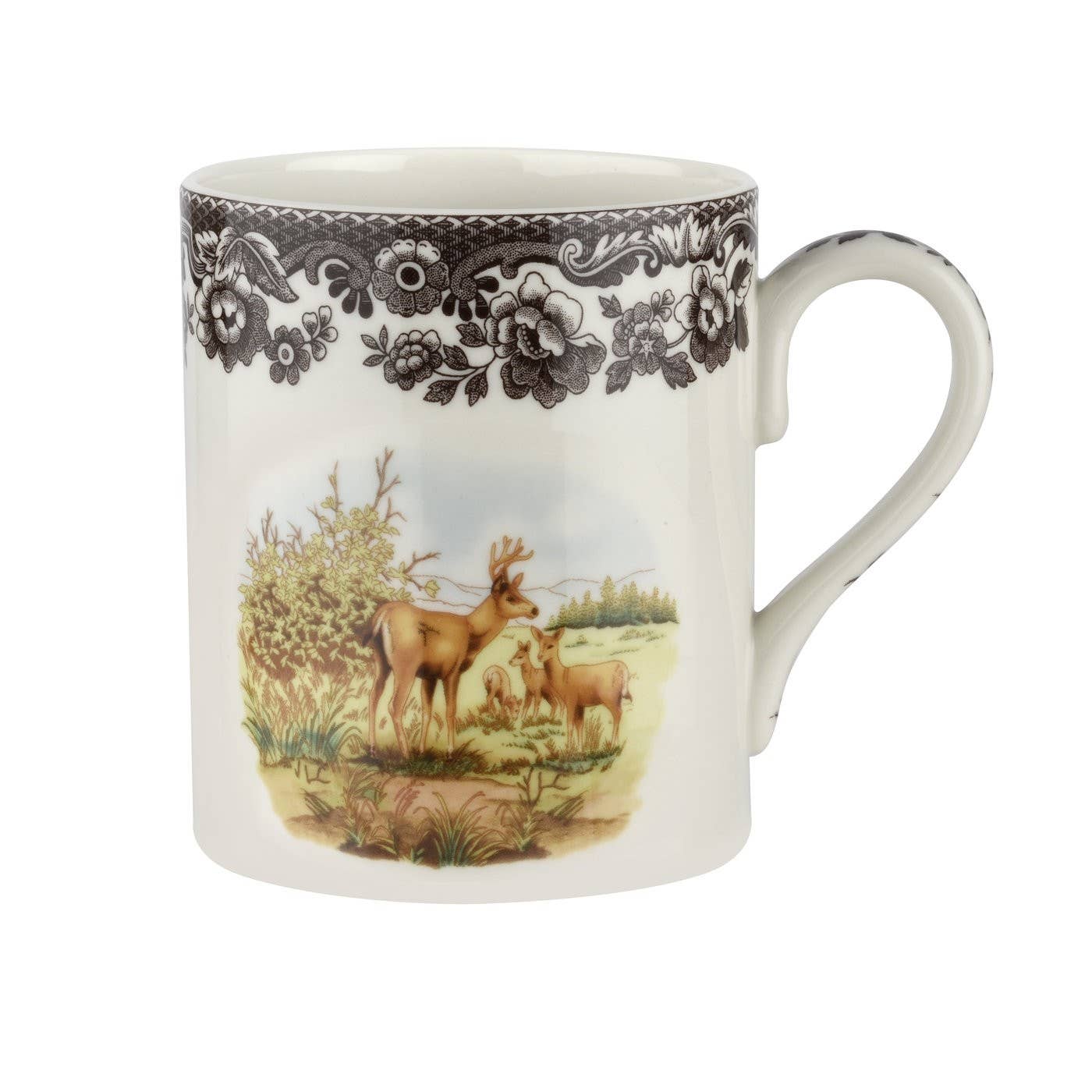 Spode Woodland Mug 16 oz Mug (Mule Deer) - Maison and Mer