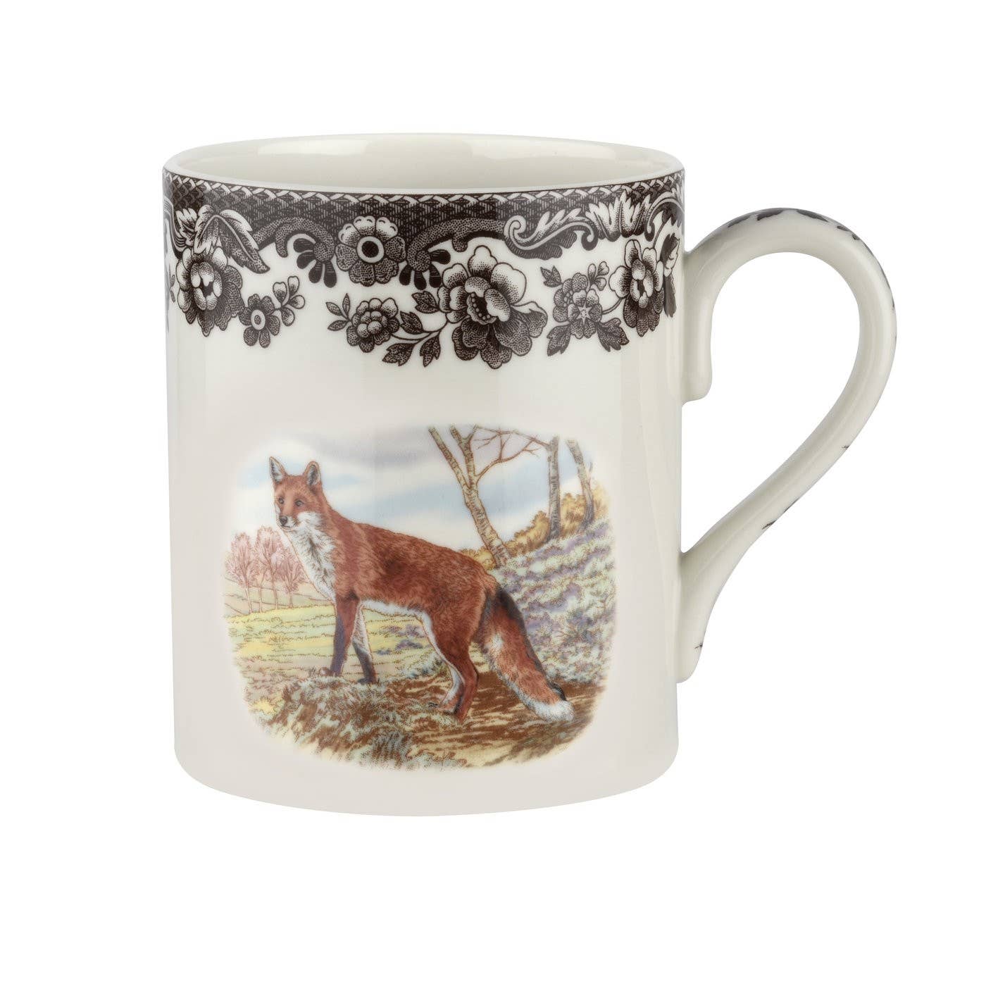 Spode Woodland Mug 16 oz (Red Fox) - Maison and Mer