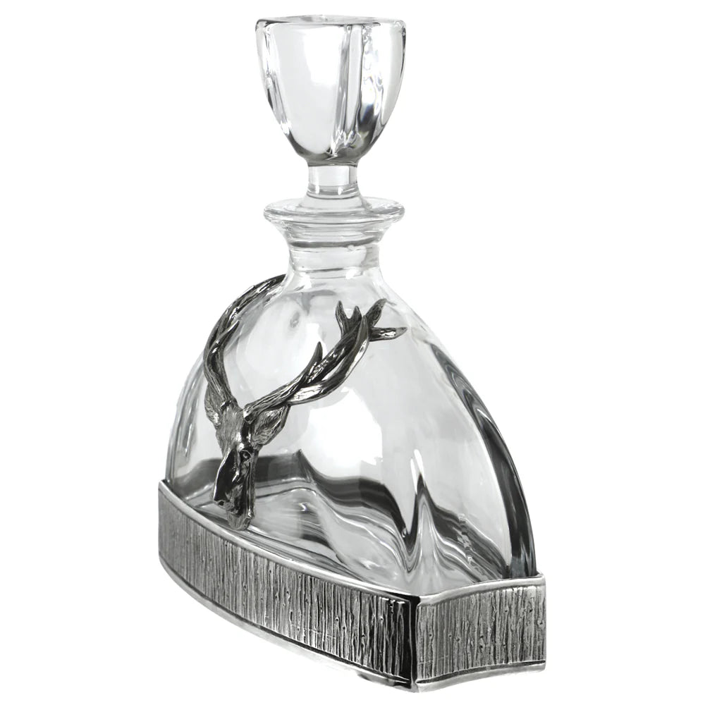 Stag Crystal Decanter Gift Set - Maison and Mer