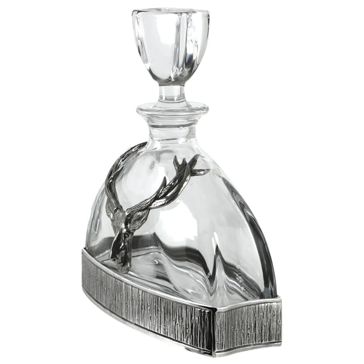 Stag Crystal Decanter Gift Set - Maison and Mer