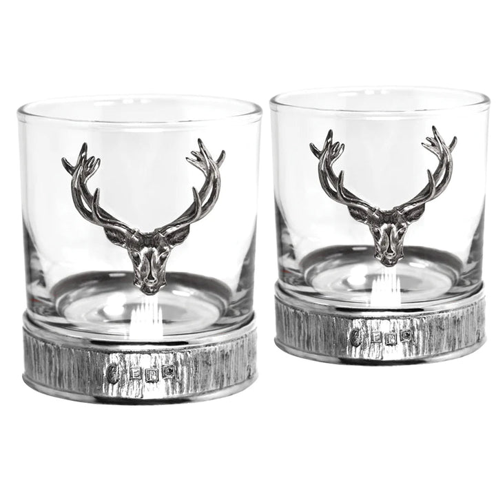Stag Crystal Decanter Gift Set - Maison and Mer