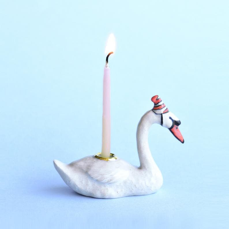 Swan Cake Topper - Maison and Mer