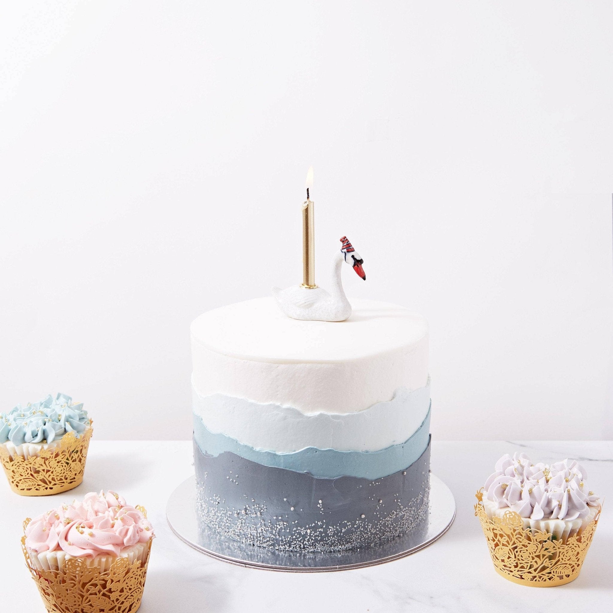 Swan Cake Topper - Maison and Mer