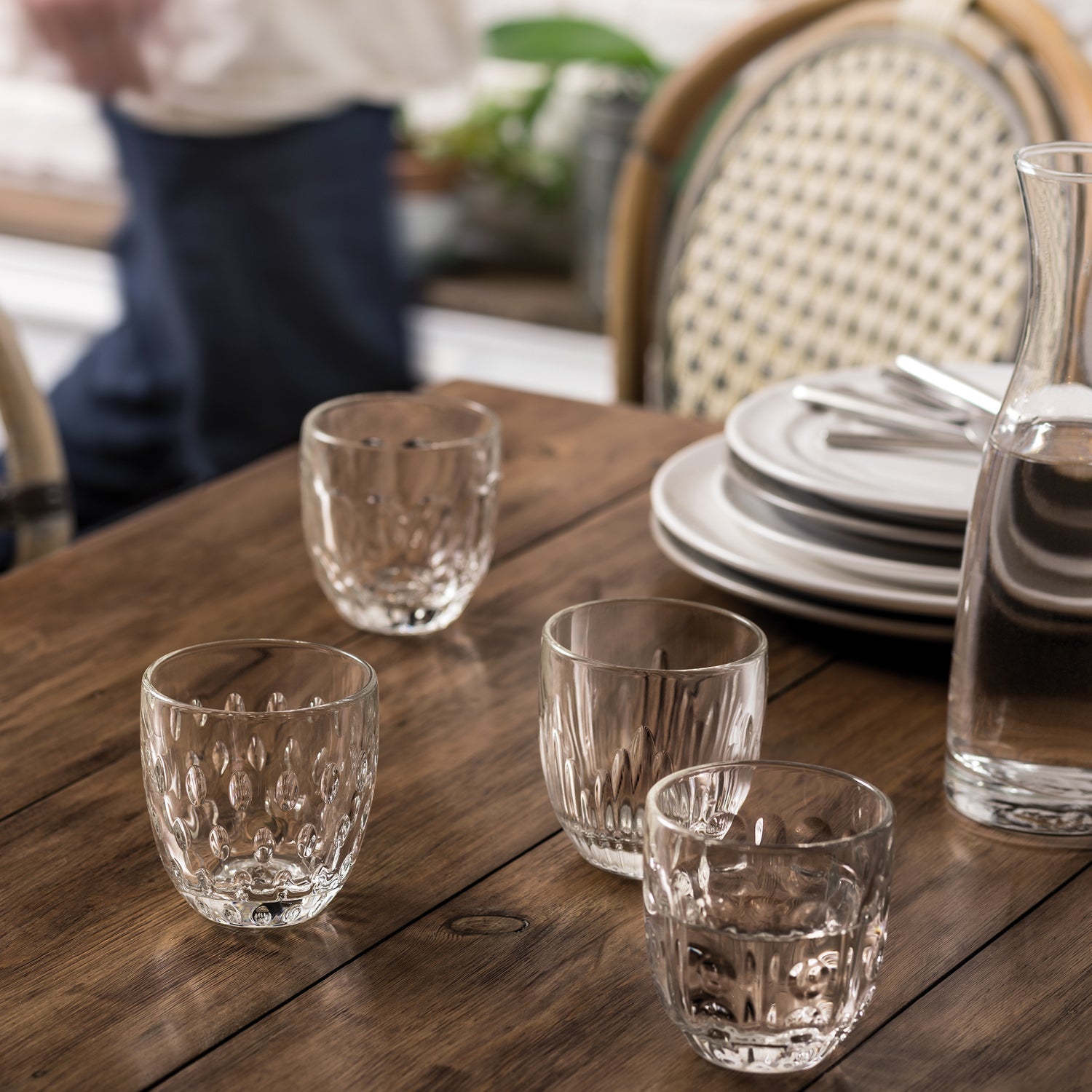 Troquet Assorted Tumblers Set – Set of 4 - Maison and Mer