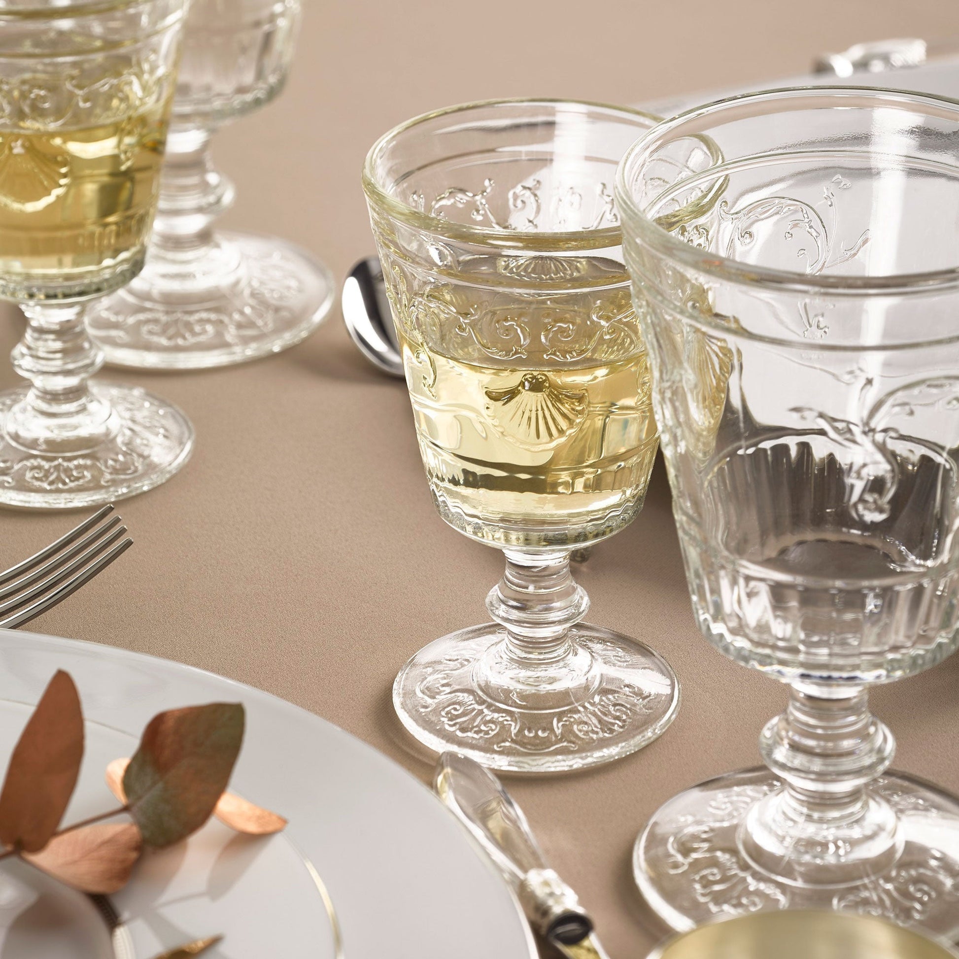 Versailles Water Glass Set - 6 - Maison and Mer